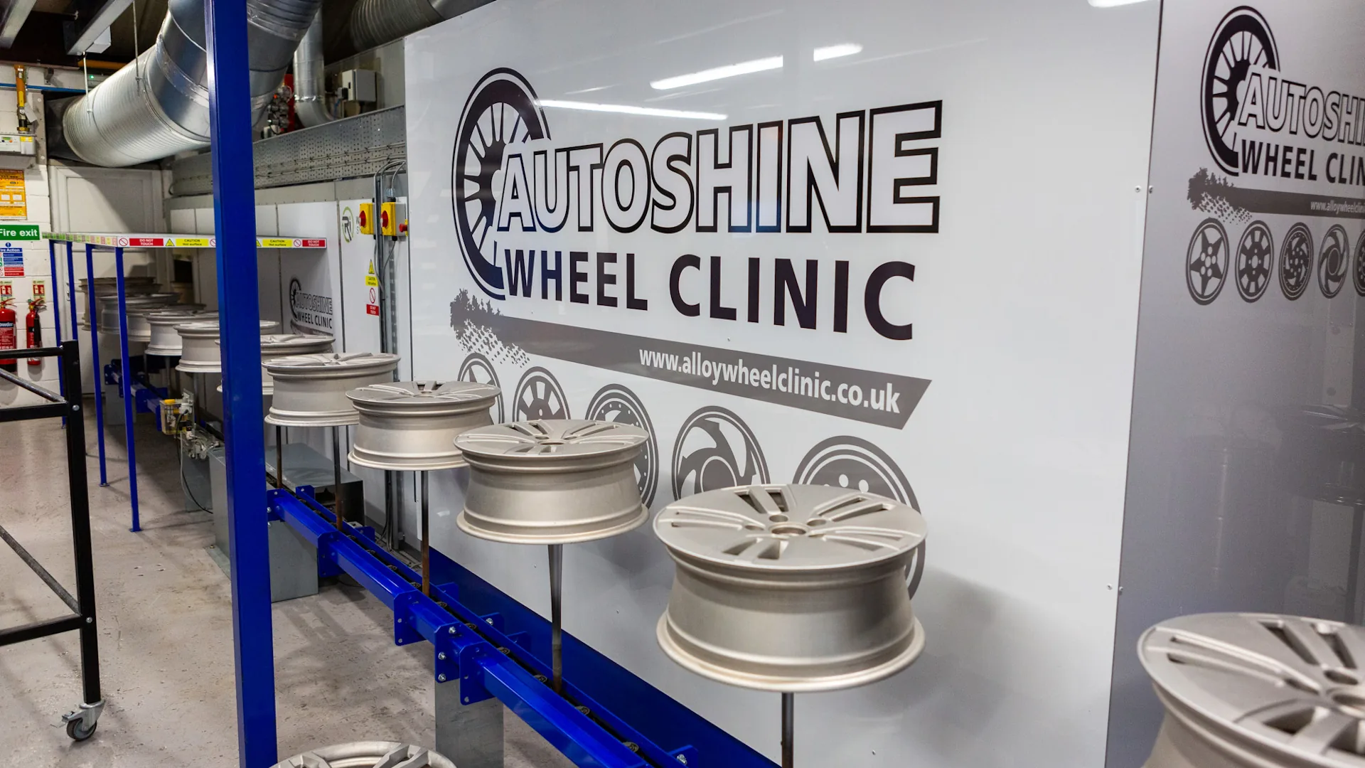 Autoshine Wheel Clinic specialist plant and equipment